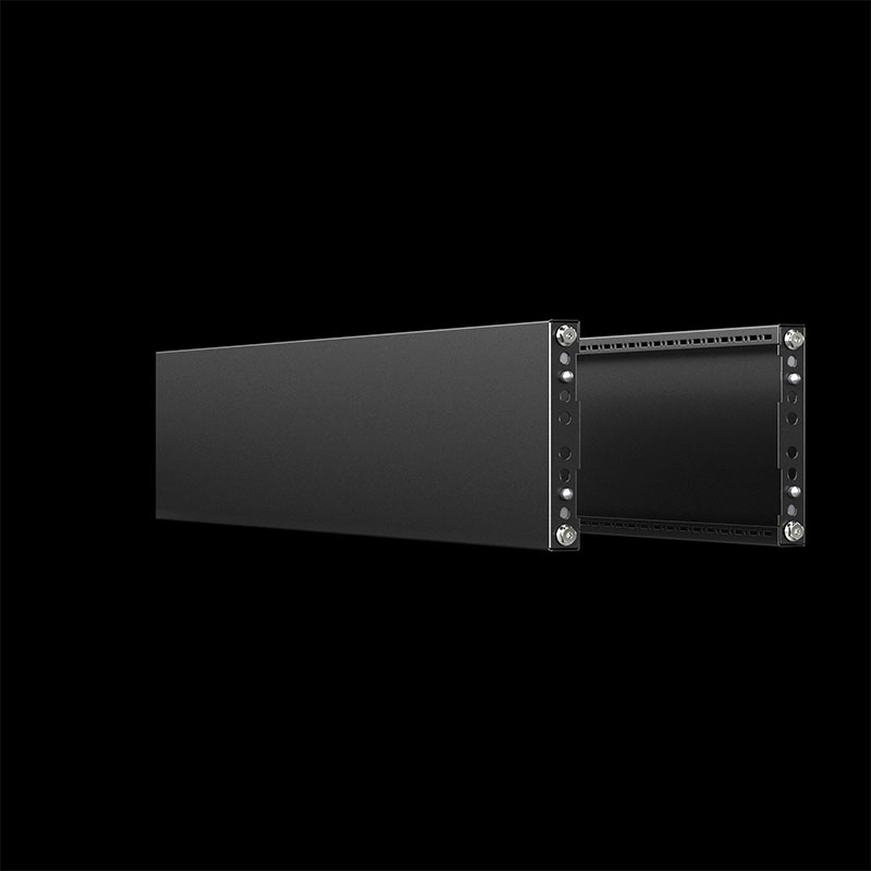 VX 8660046 Base/Plinth Trim Panels, Side for base/plinth system VX, carbon steel